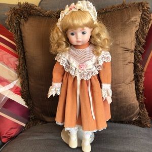 Beautiful decor doll